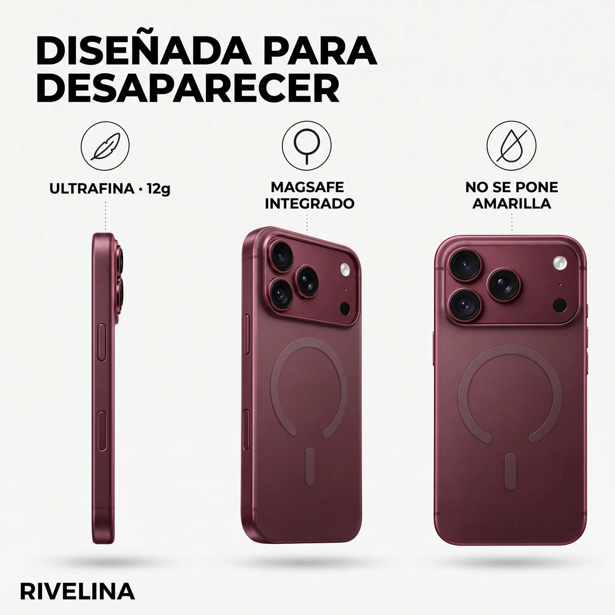 Funda Ultrafina Efecto Desnudo Rivelina™